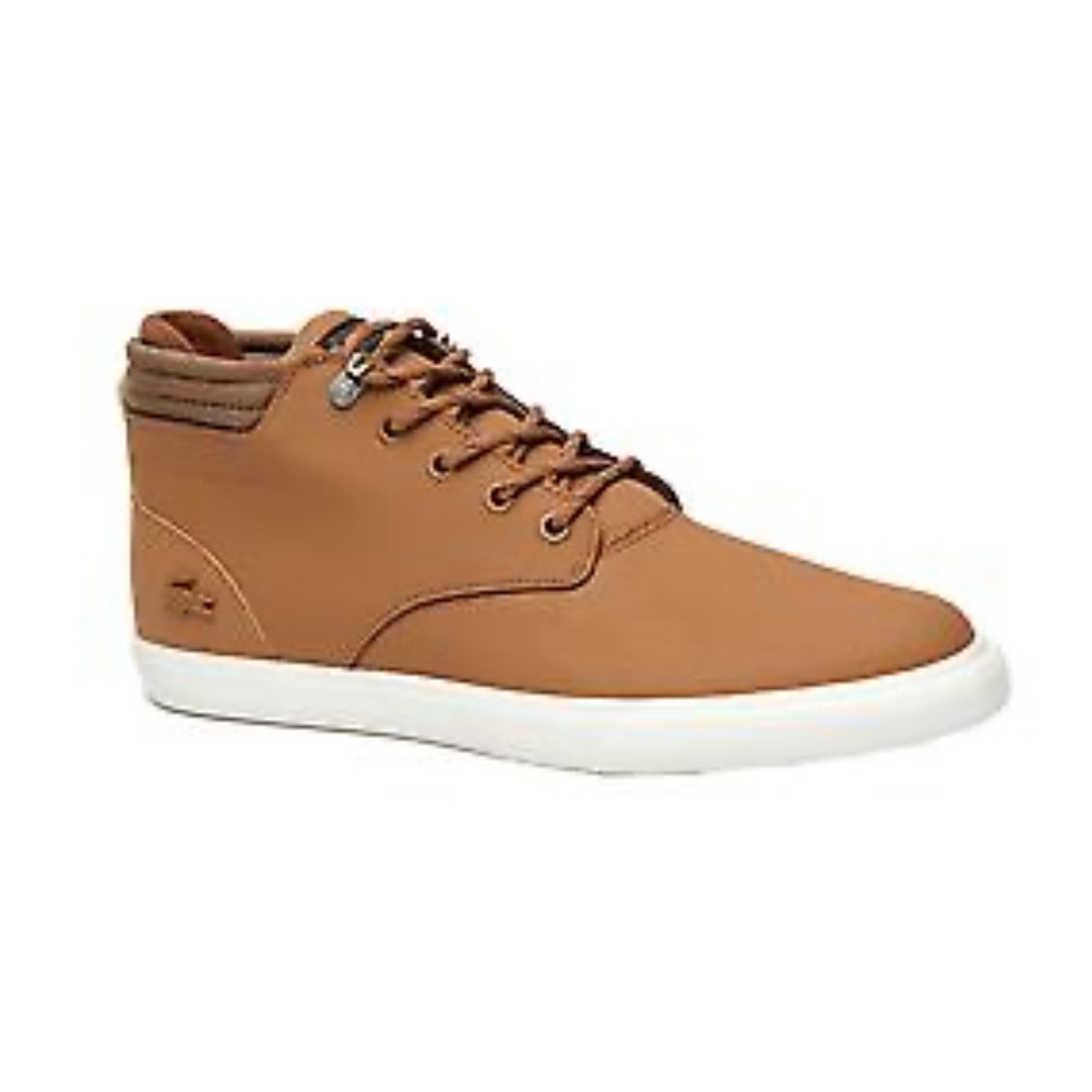 EUC Lacoste Esparre Winter 3 C LaceUp Brown Smooth
Leather Mens Boots